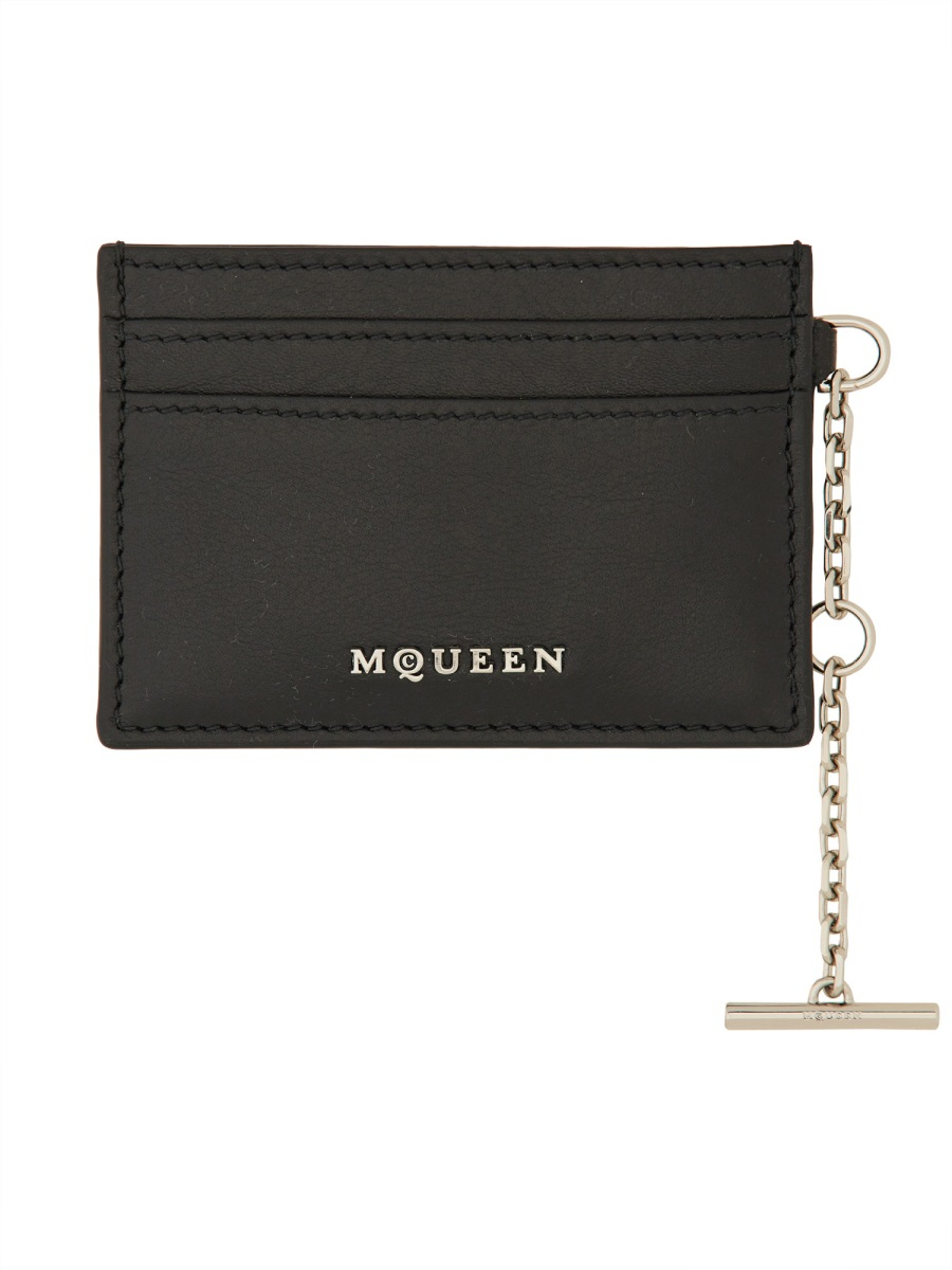 [Alexander McQueen] Wallet FW24 804434_1T1AN1000