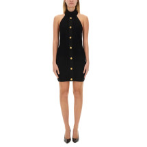 [Balmain] Sleeveless dress FW24 DF0R3236KH58_0PA