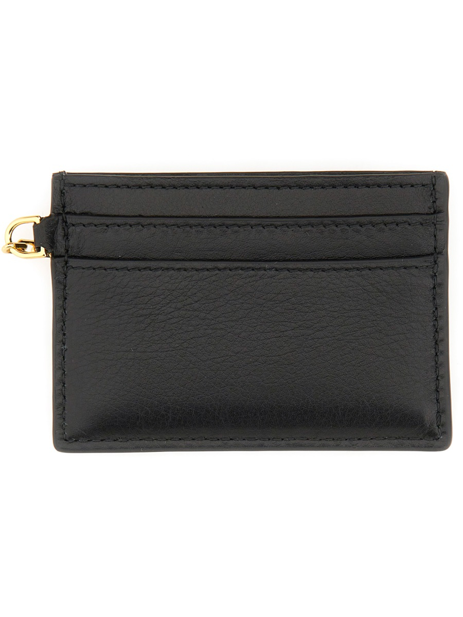 [Alexander McQueen] Wallet FW24 804434_1T1AG1000