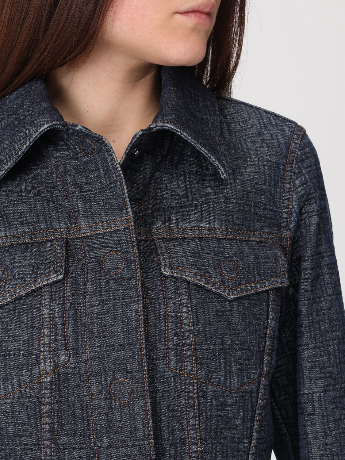 [Fendi] Denim Jacket SS26 FLF834AW82 F1UKI