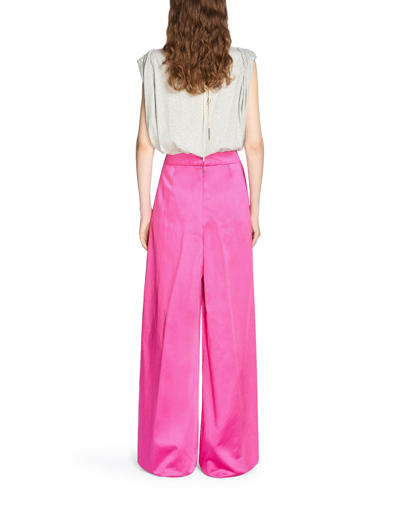 [DRIES VAN NOTEN] Trousers SS26 2610109033304304 FUCHSIA