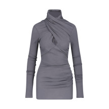 [Entire Studios] Long sleeve dress FW25 ESW W25 8024 DGDEEPGREY