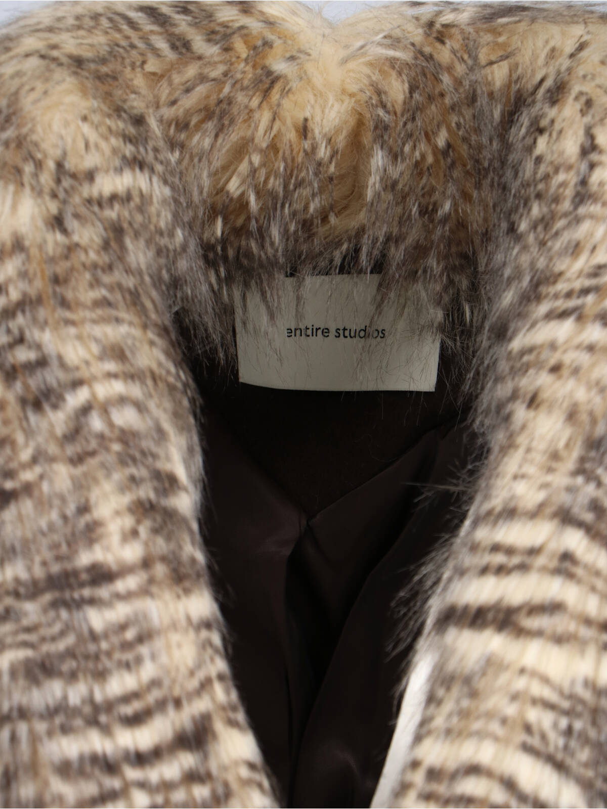 [Entire Studios] Fur Jacket FW25 ESW W25 1051 NANATURAL
