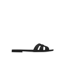 [Saint Laurent] Slippers SS26 571952BDA001000 BLACK