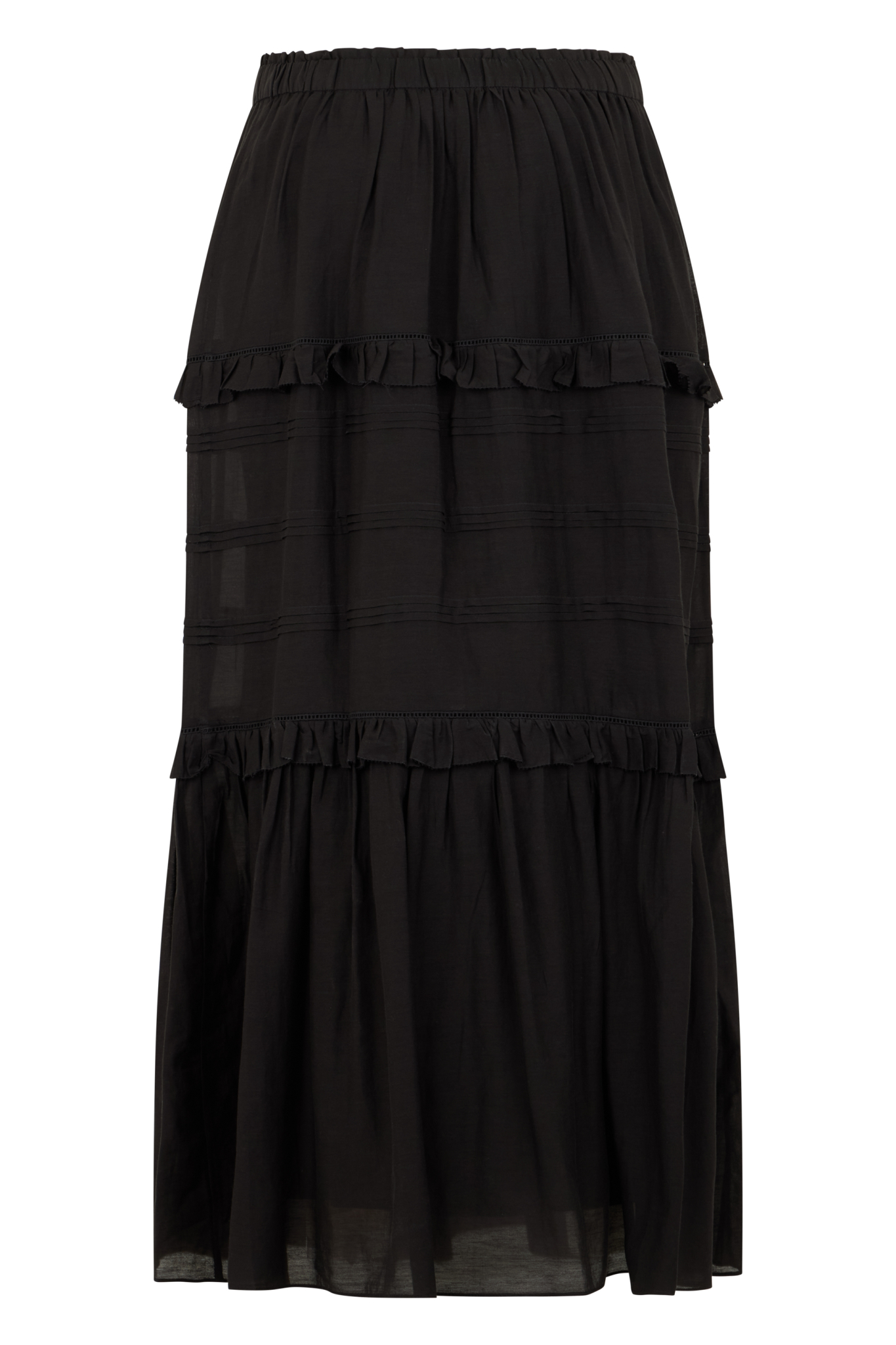 [Marant Etoile] Long skirt SS26 26PJU0451FBB3J04E_01BK