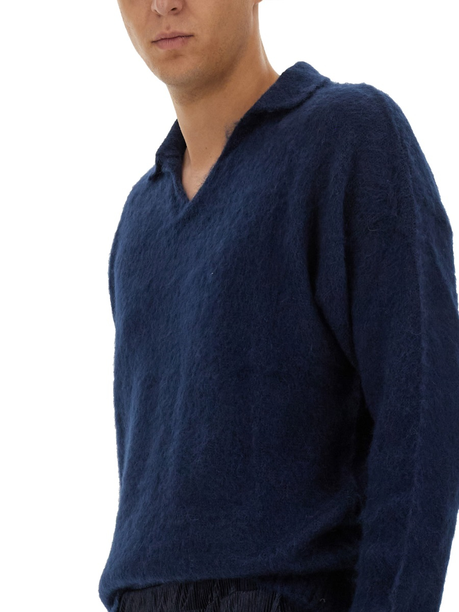 [FAMILY FIRST] Shirts Long Sleeve FW24 SWF2404_DARKBLUE
