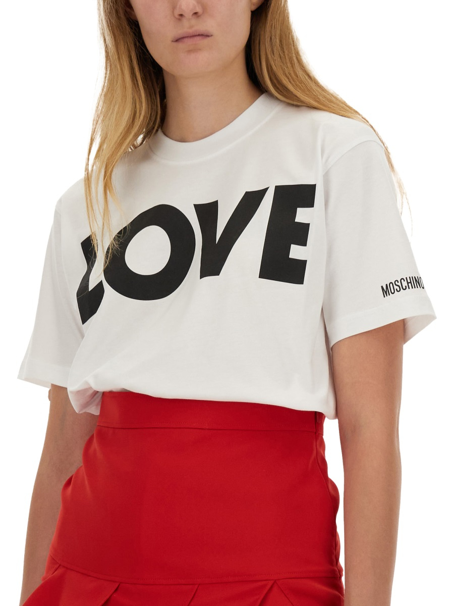 [Moschino] T-shirts Short Sleeve FW24 07065441-74X_1001