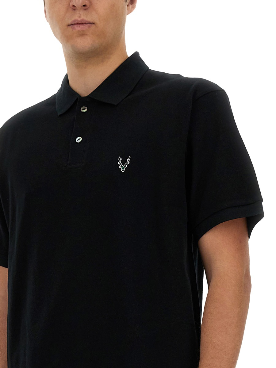 [South2 West8] Shirts Short Sleeve SS24 OT614_E-BLACK