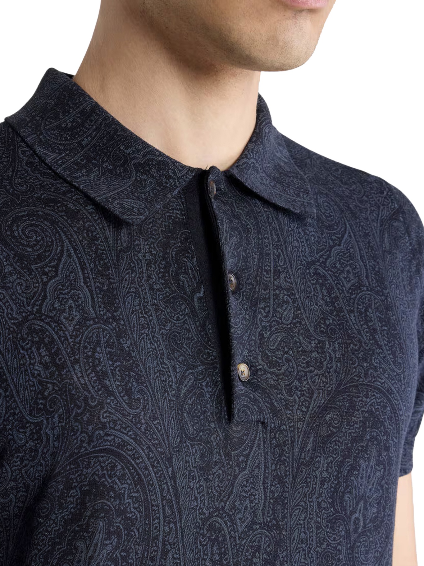 [Etro] T-shirts Short Sleeve SS26 MRKF0004AKG63B0064B0064 CARTA DA ZUCCHERO