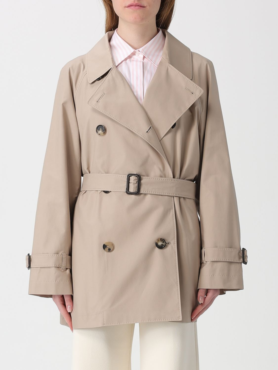 [MAX MARA THE CUBE] Trench Coat SS26 2619021114600 013