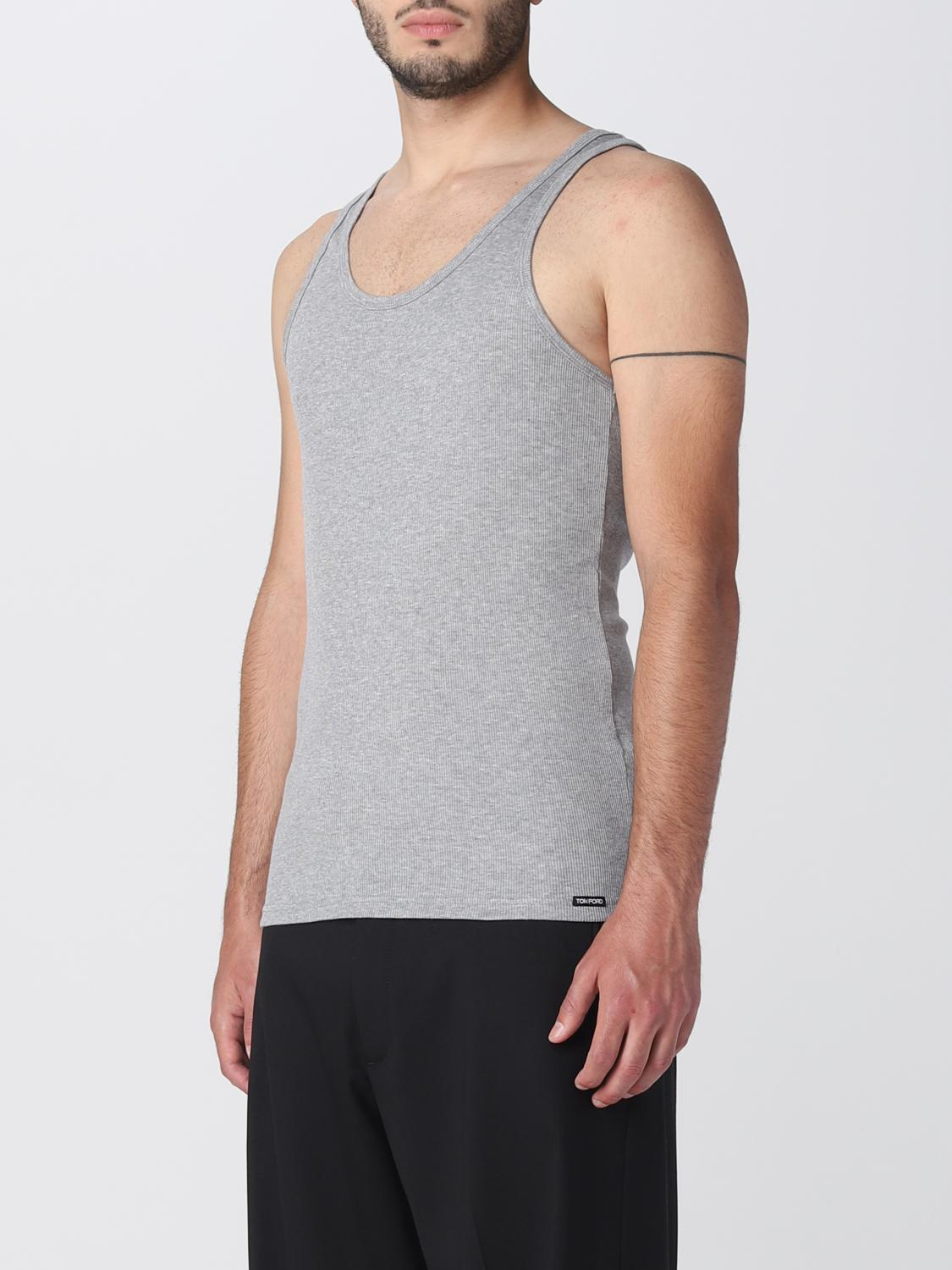 [Tom Ford] T-shirts Sleeveless FW25 T4D101210 020