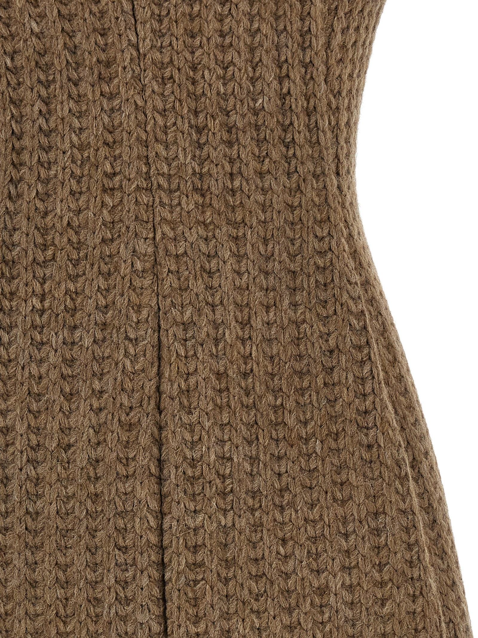 [Giuseppe di Morabito] Sleeveless dress FW25 05FWDR479F0530330