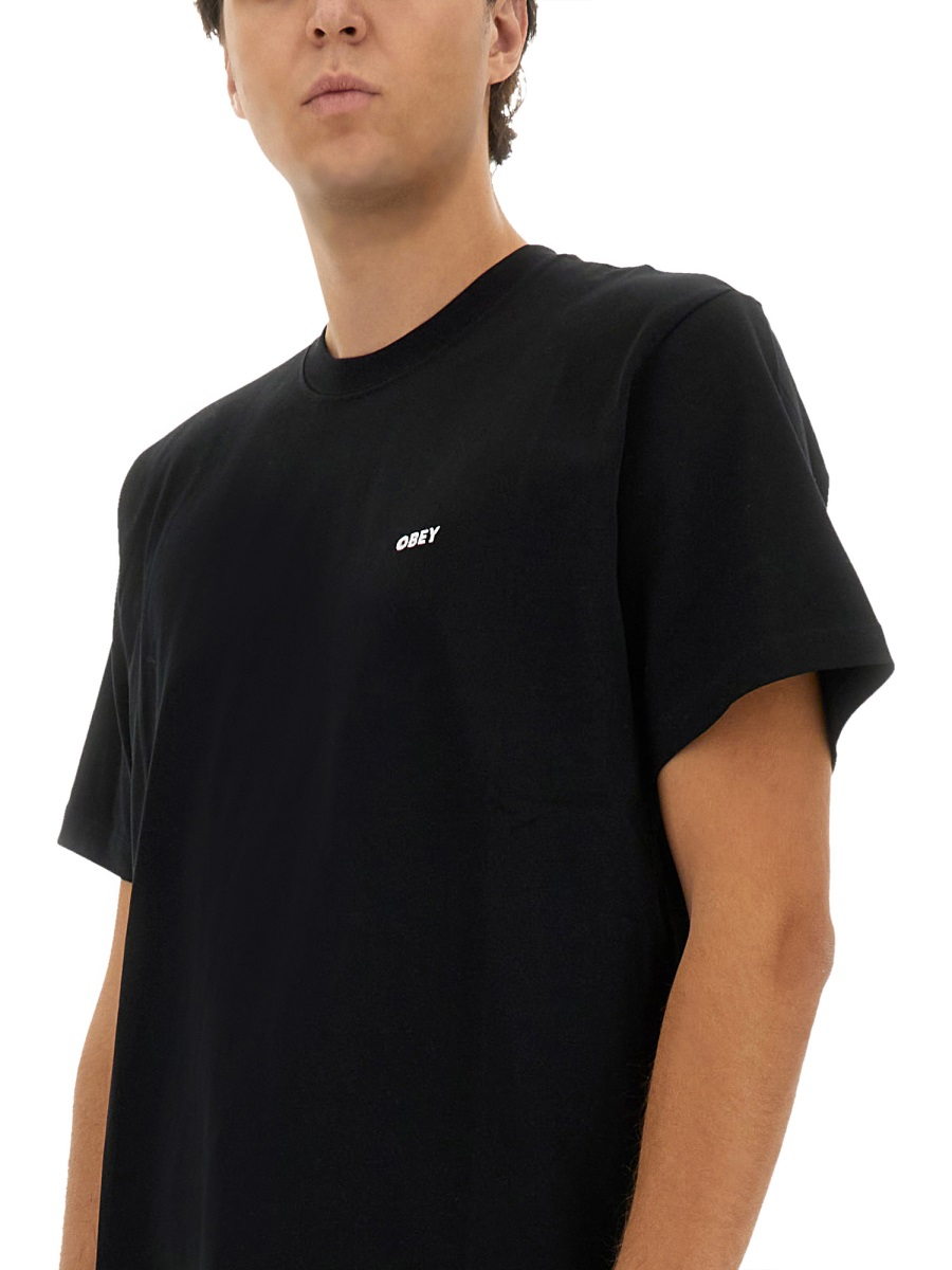[OBEY] T-shirts Short Sleeve SS25 131080365_BLACK