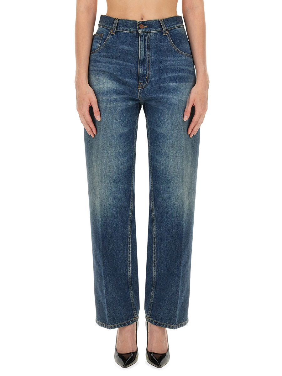 [VICTORIA BECKHAM] Jeans FW24 1324DJE005557A_HEAVYVINTAGEINDIGO