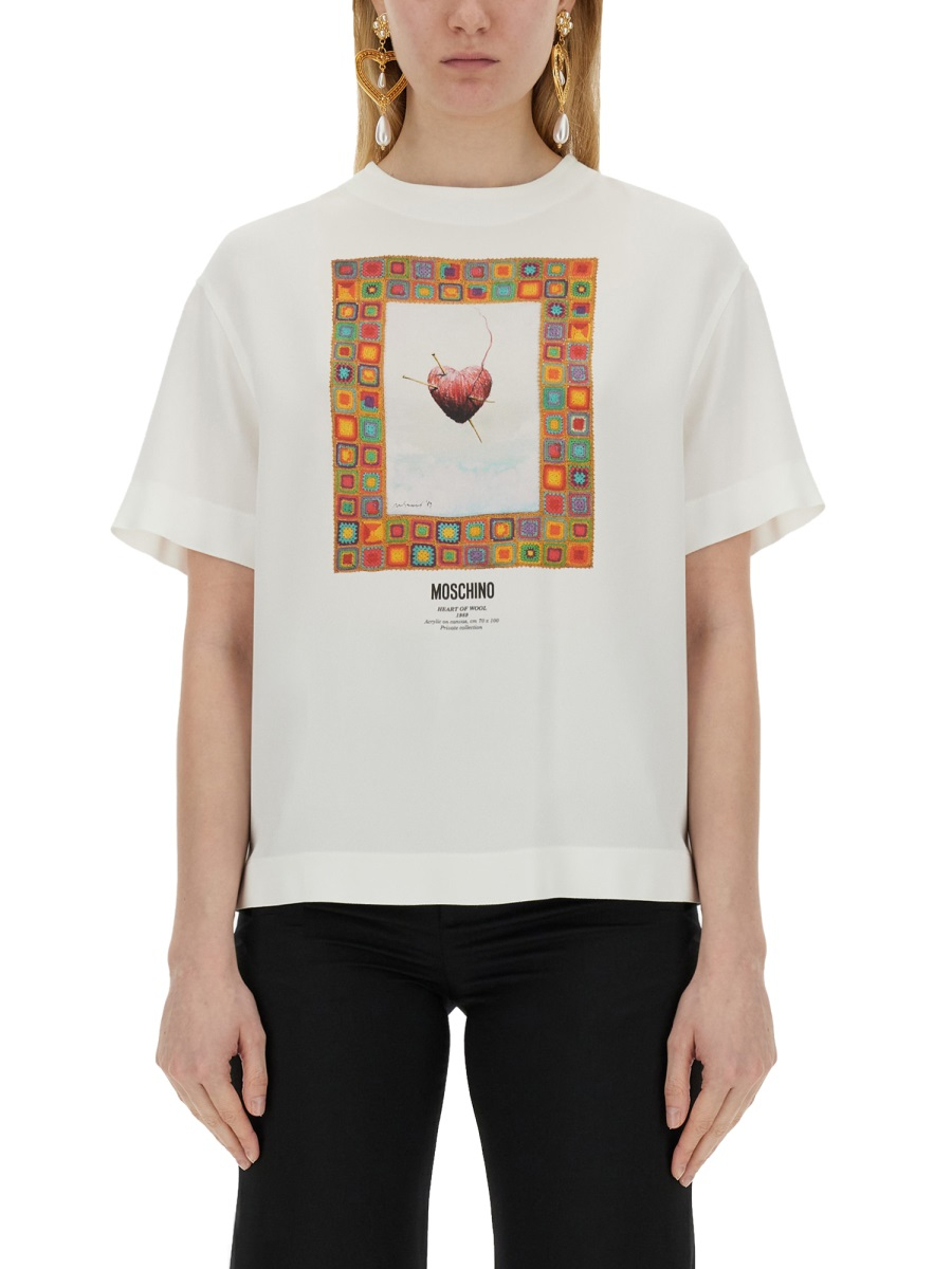 [Moschino] T-shirts Short Sleeve SS24 02170433_1001