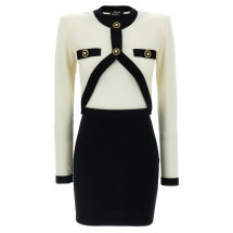 [Balmain] Long sleeve dress SS25 EF1R9259KH91GAU