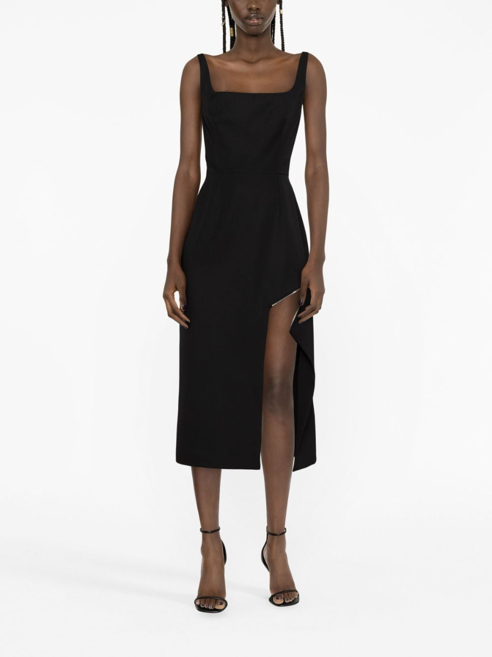 [Alexander McQueen] Sleeveless dress FW23 757633QJAAC1000