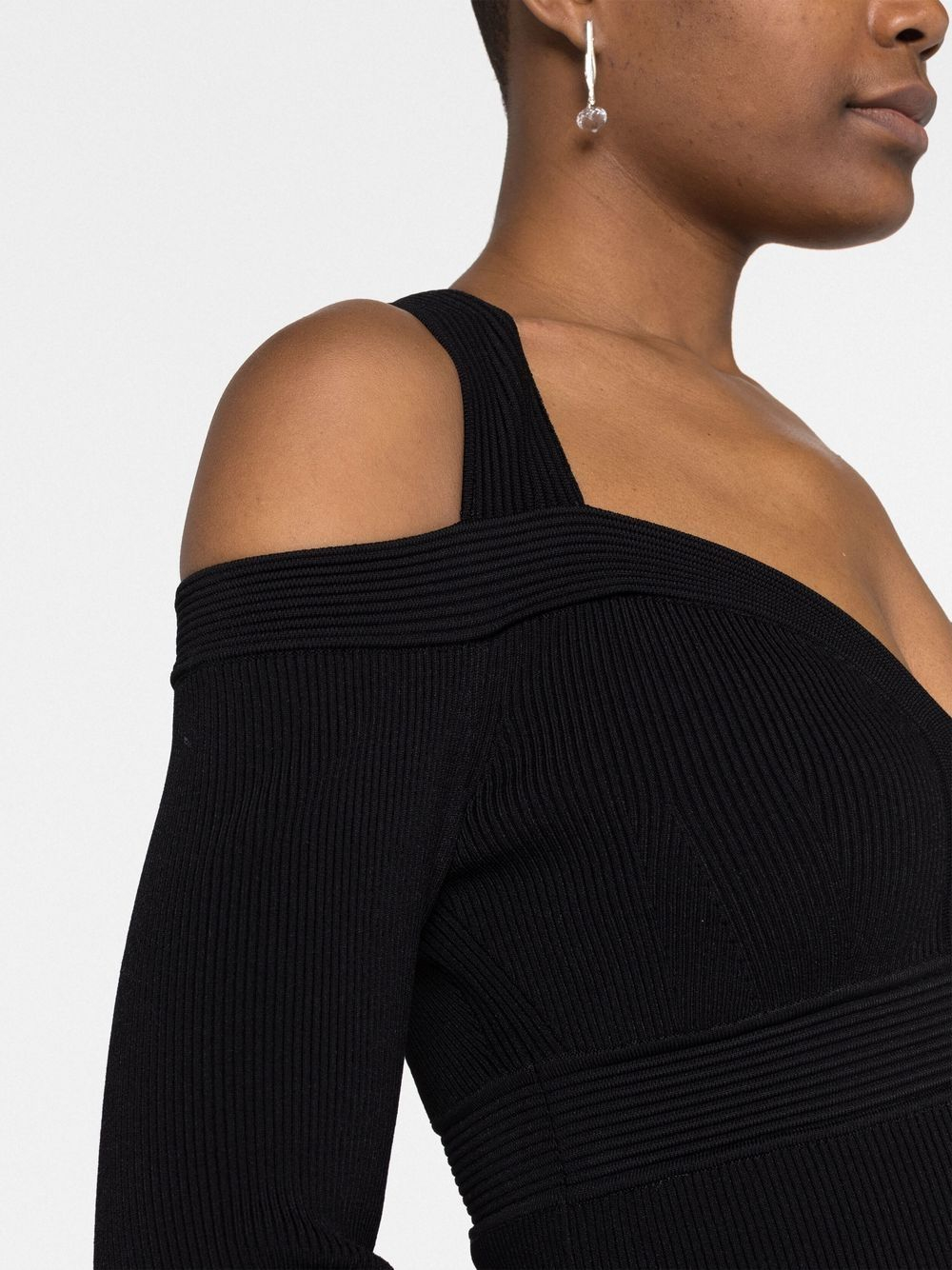 [Alexander McQueen] Long sleeve dress SS23 734531Q1A5B1000