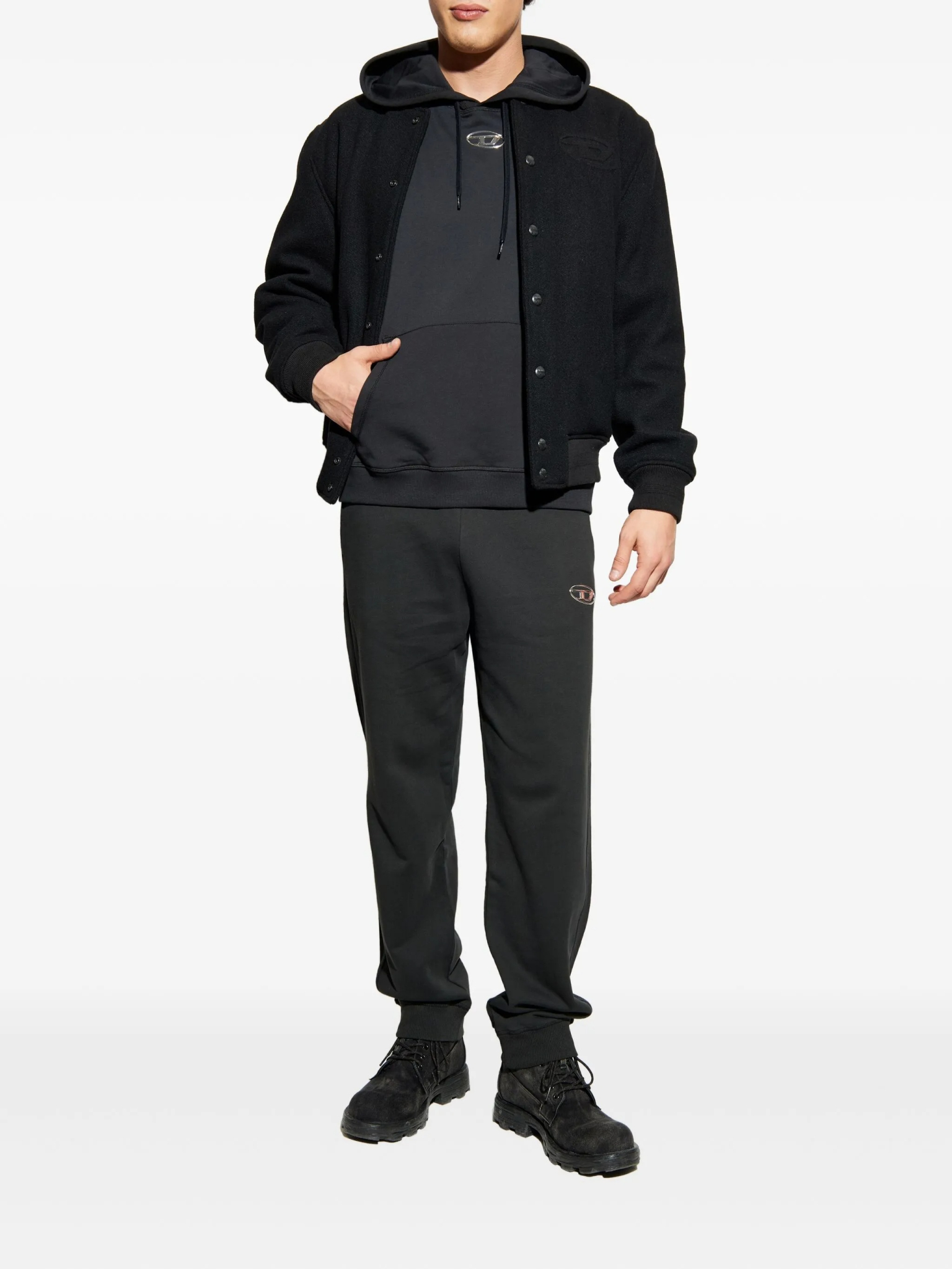 [Diesel] Hoodie SS26 A20447 0BKBW