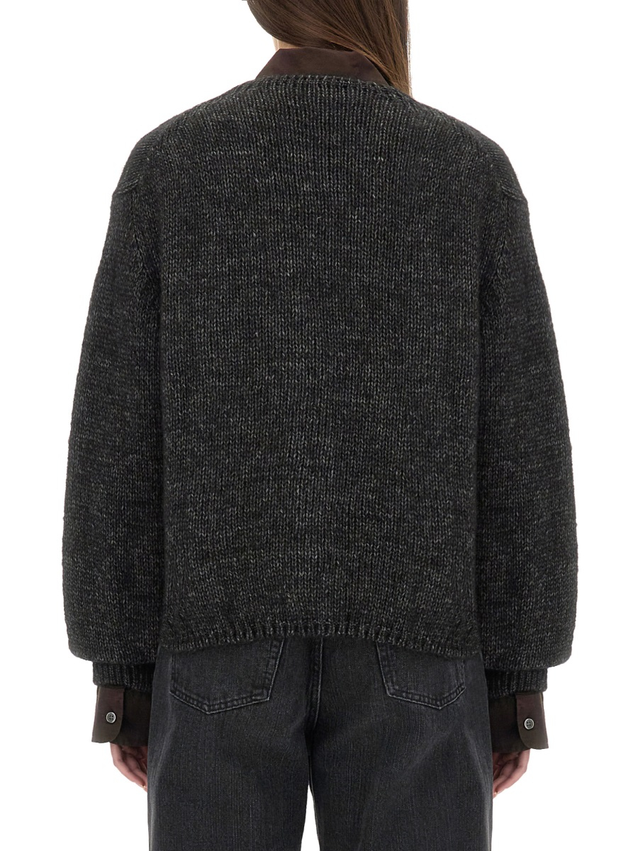 [Our Legacy] Cardigan FW24 W4243AP_PEPENEROAIRYALPACA