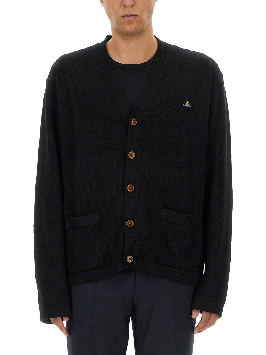 [Vivienne Westwood] Cardigan FW24 27010014_Y0021N401
