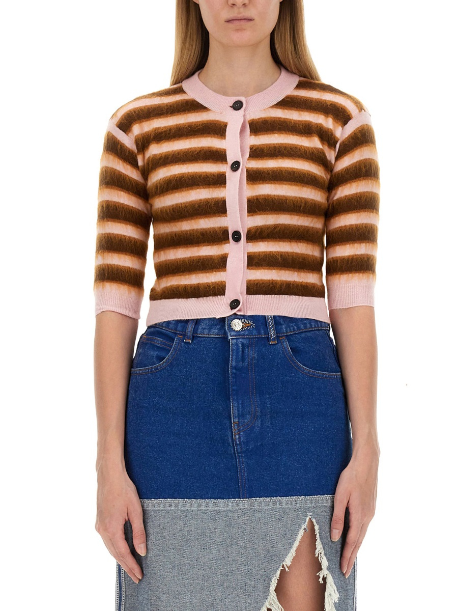 [Marni] Cardigan FW24 CDMD0356Q0_UFW617RGC13