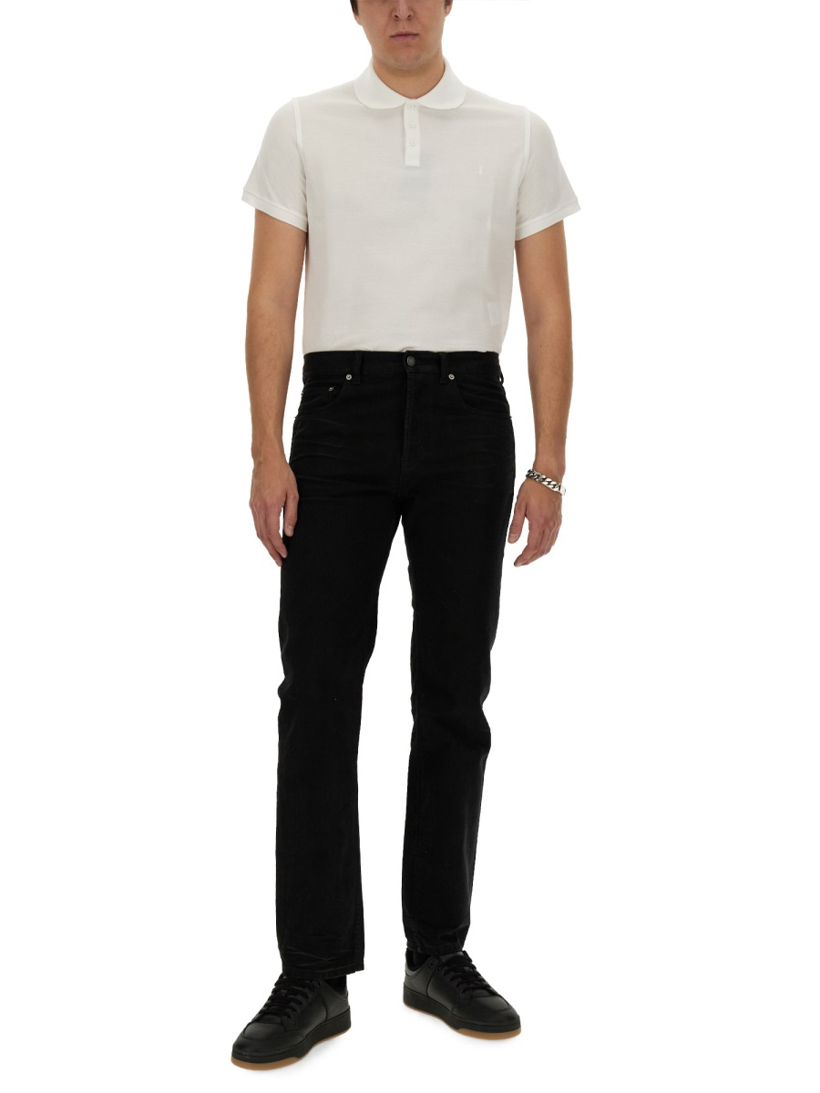 [Saint Laurent] Shirts Short Sleeve SS24 712300_YB2OC9000