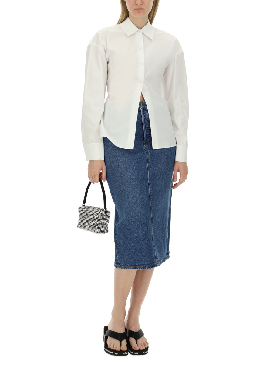 [ALEXANDERWANG.T] Midi skirt FW24 4DC3245459_401
