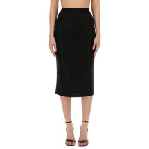 [VERSACE JEANS COUTURE] Midi skirt SS24 76HAE8B6_J0124899