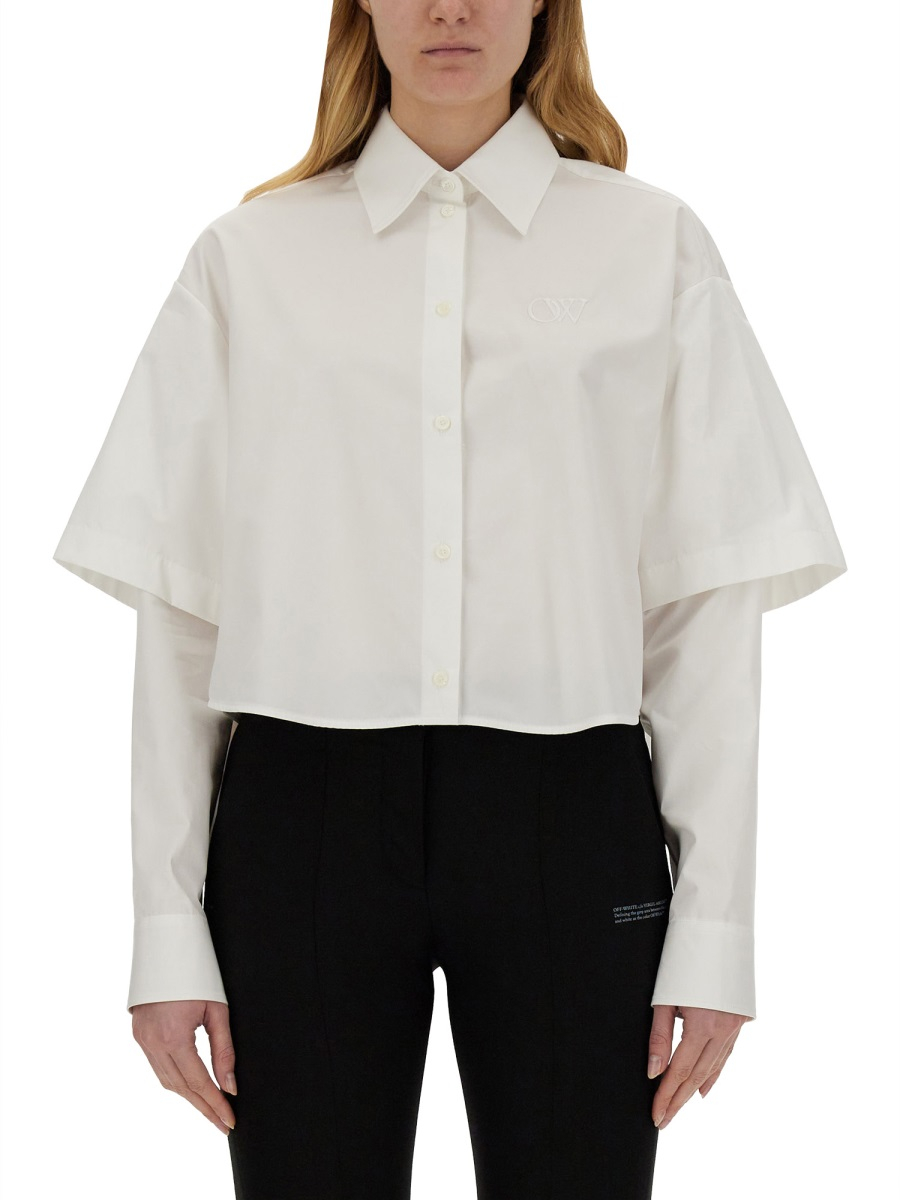 [Off-White] Shirts Long Sleeve SS24 OWGE022_S24FAB0030101