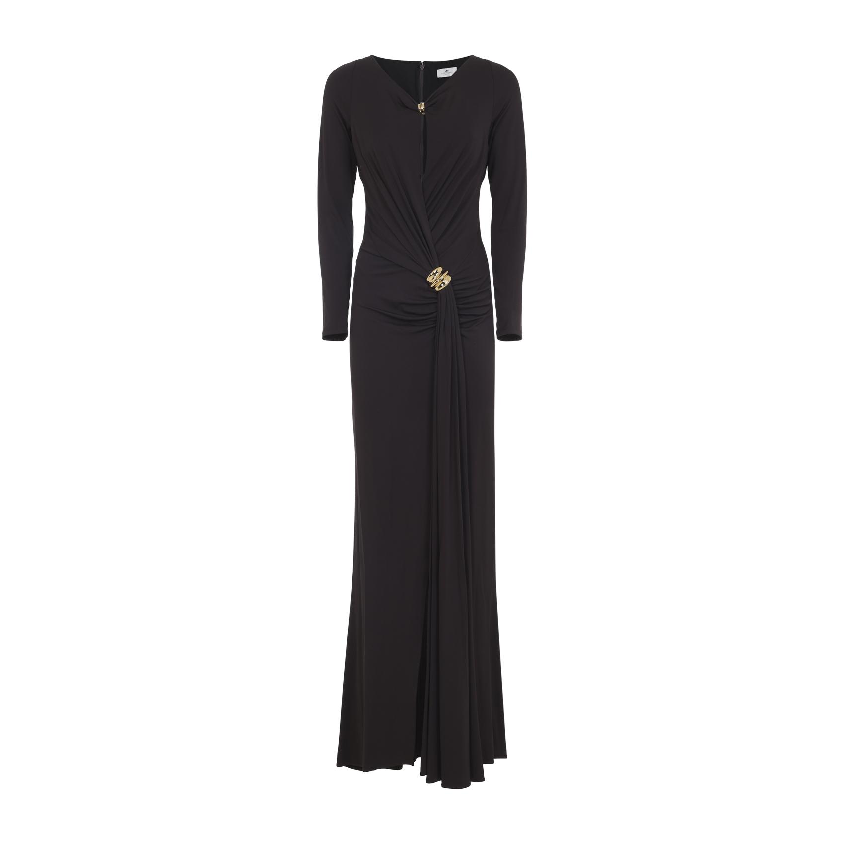 [ELISABETTA FRANCHI] Long sleeve dress SS26 ABR1461E2
