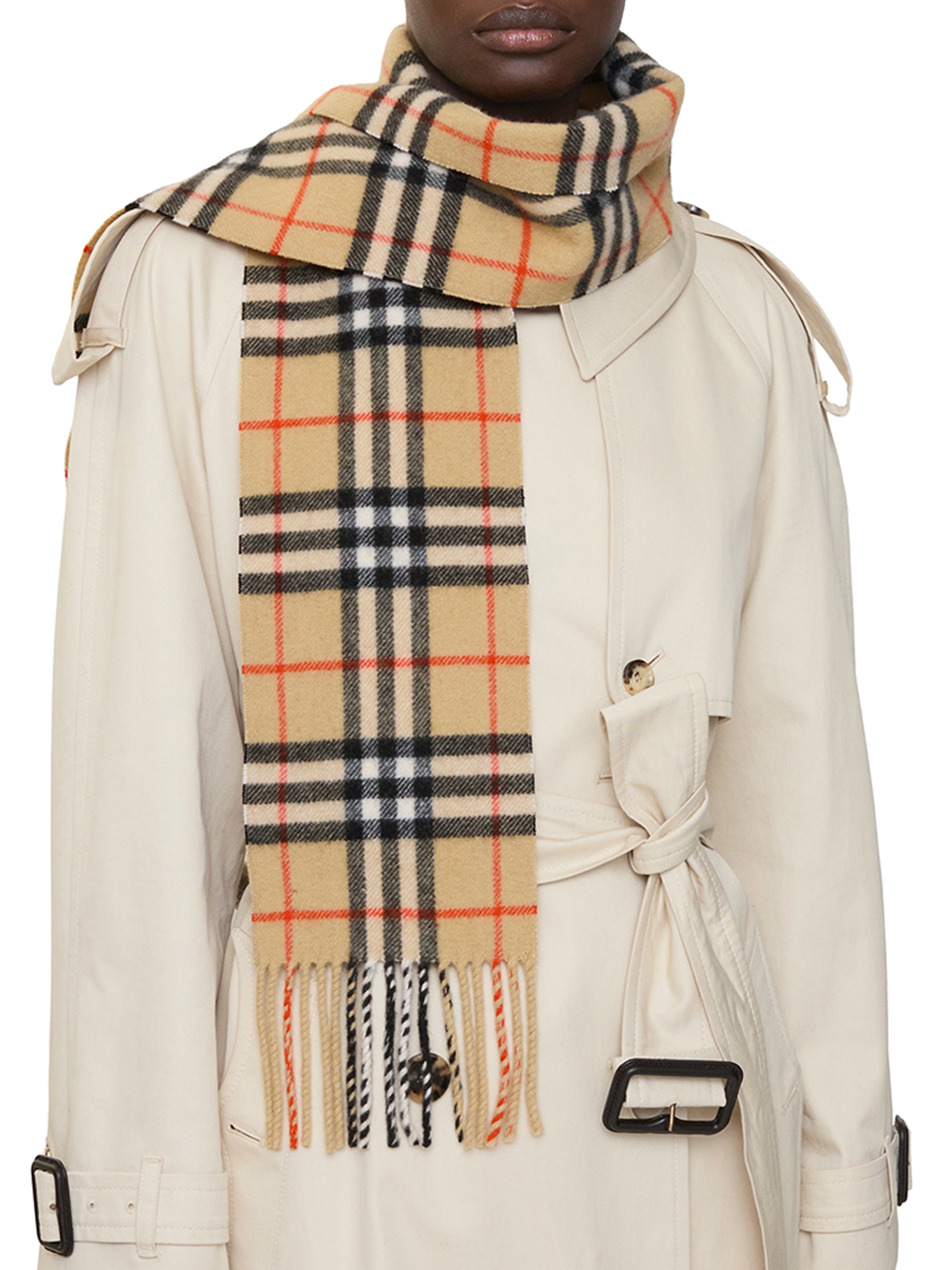 [Burberry] Scarf FW26 8113377B9719 SAND