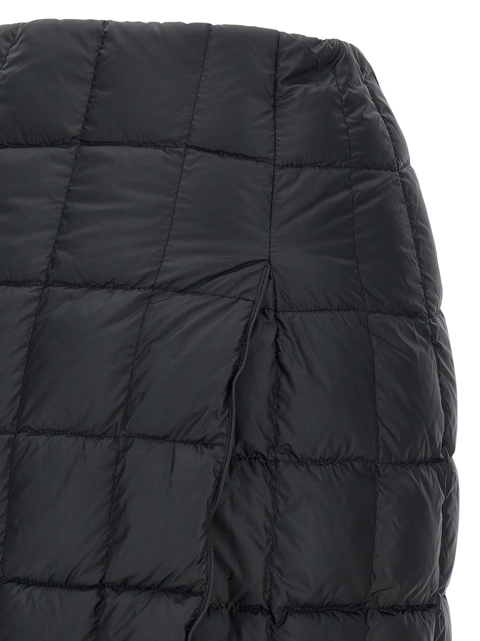 [Ienki Ienki] Mini skirt FW25 MINIPLAHTALEONNYLONLEONBLACK