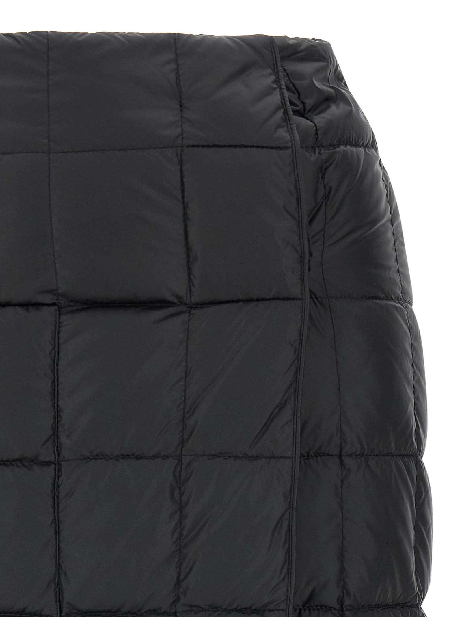 [Ienki Ienki] Mini skirt FW25 MINIPLAHTALEONNYLONLEONBLACK