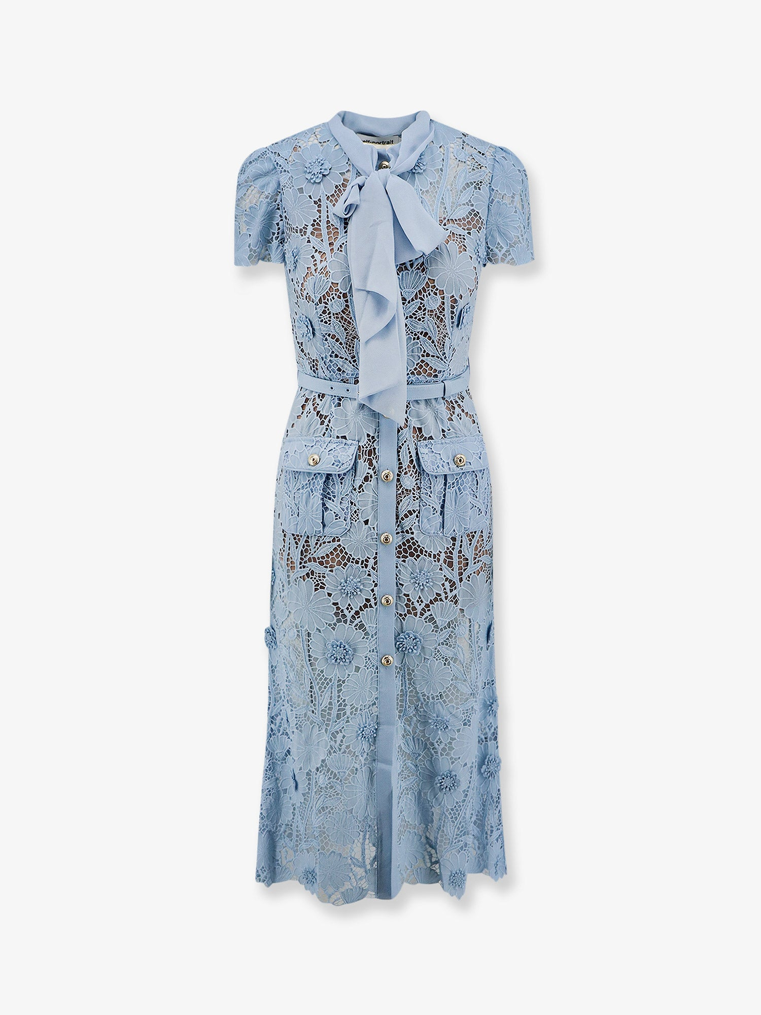 [SELF PORTRAIT] Short sleeve dress FW26 PF26111MB