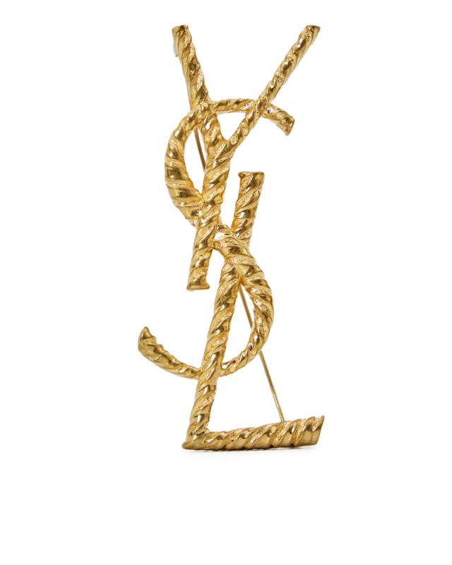 [Saint Laurent] Brooch FW26 840195Y15008060 OR LAITON