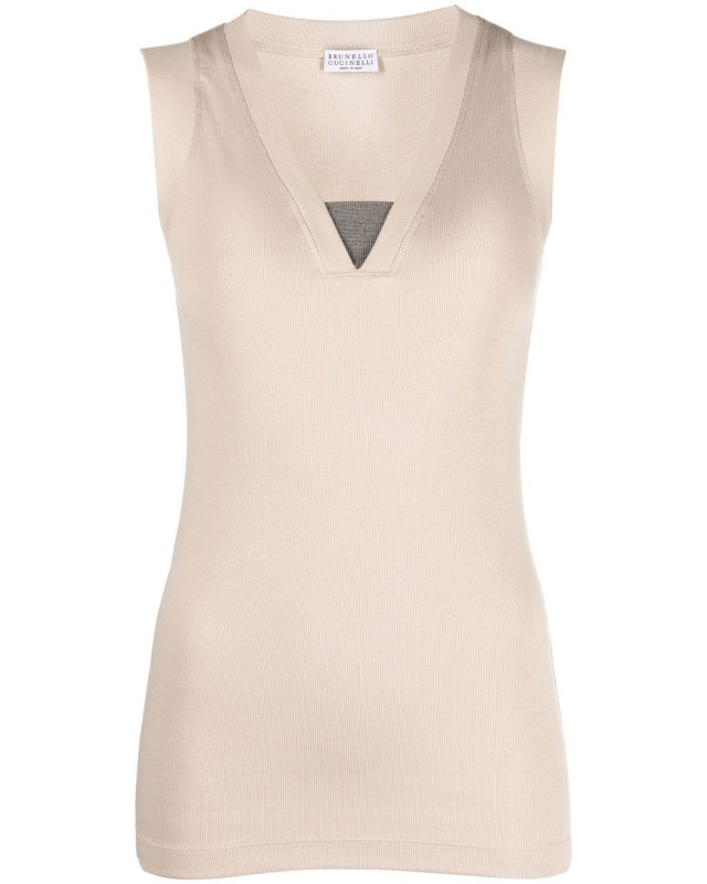 [Brunello Cucinelli] T-shirts Sleeveless SS26 M0TC8EL672C8539
