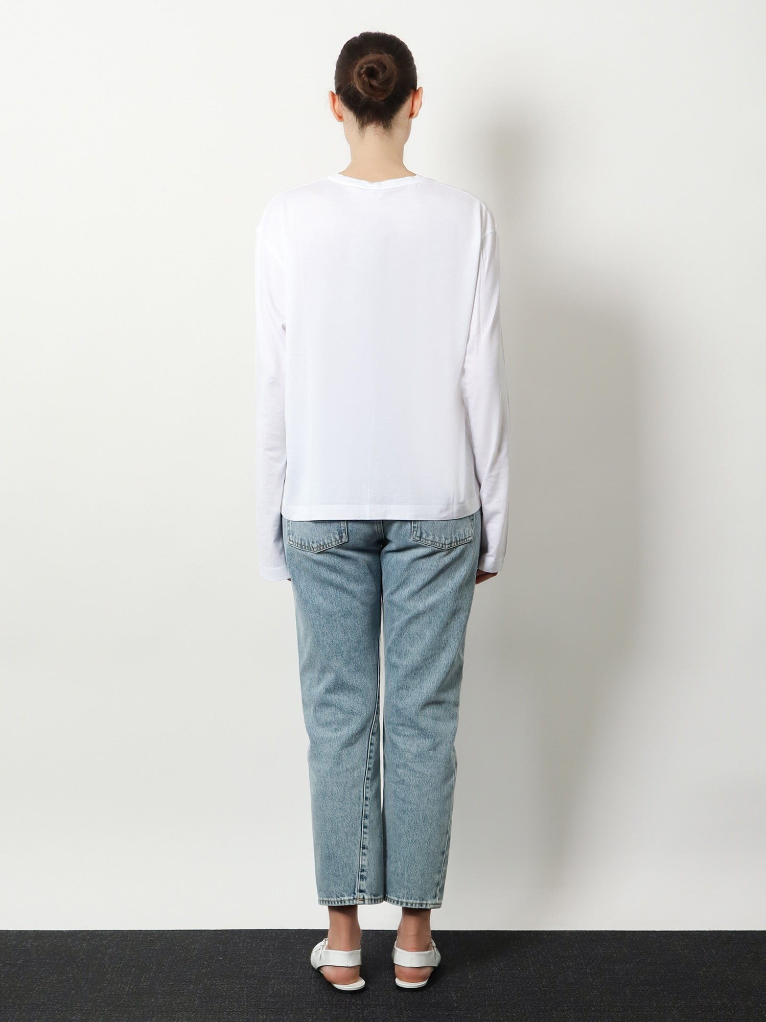 [TOTEME] T-shirts Long Sleeve FW25 253WRT0588FB0419047