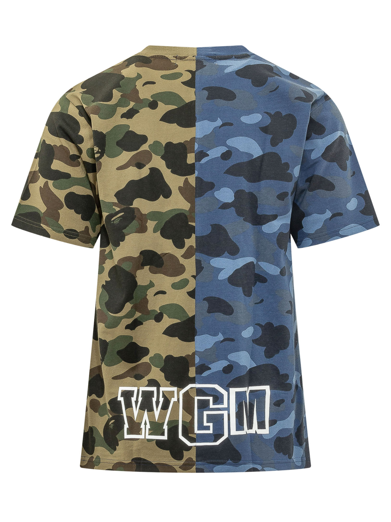 [BAPE] T-shirts Short Sleeve SS26 001CSM301009M NAVY