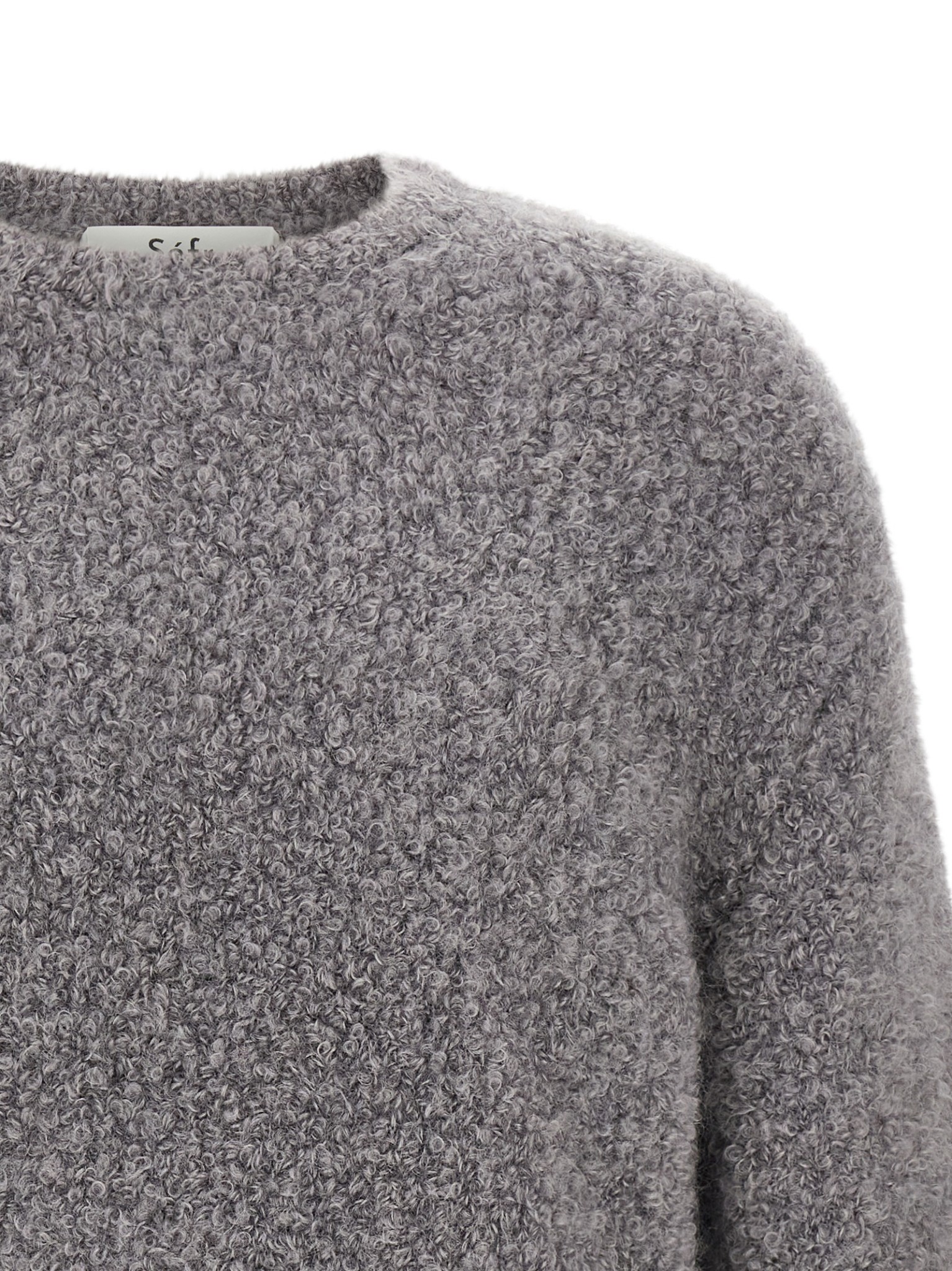 [Sefr] Knitwear FW25 FW25JERMAINEFUZZYBOUCLE