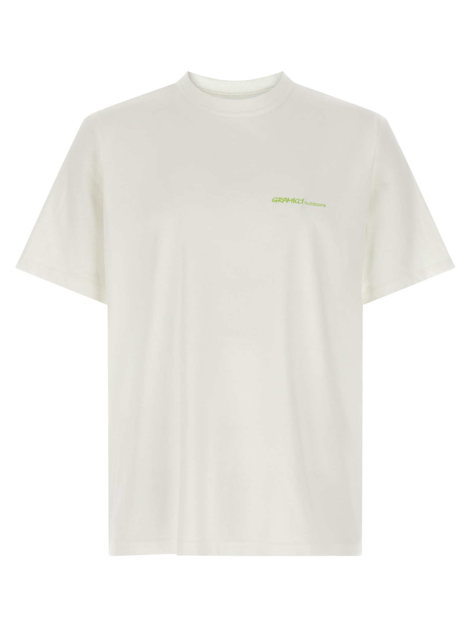 [GRAMICCI] T-shirts Short Sleeve FW25 G5FUT082WHITE