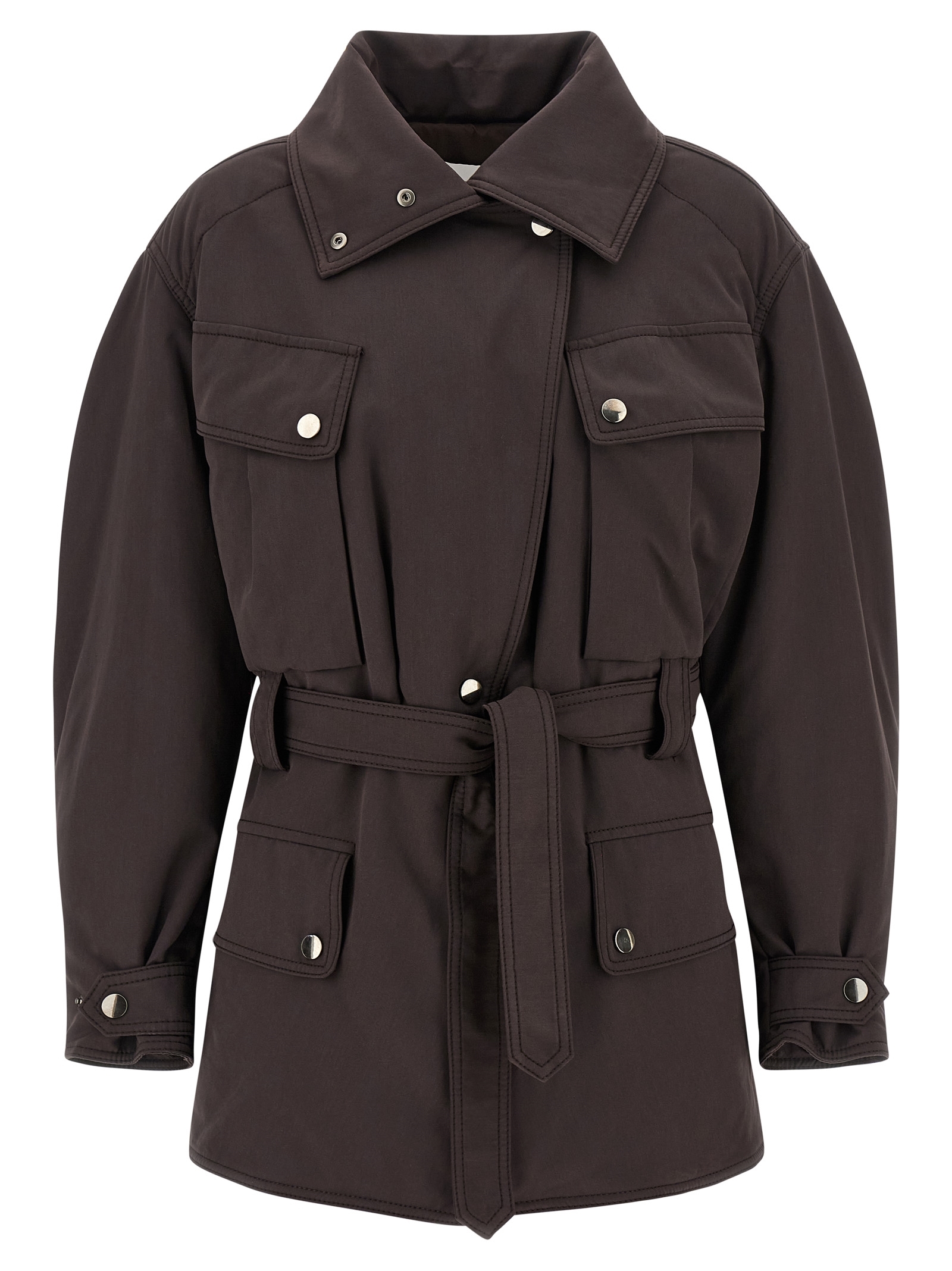 [THE ANDAMANE] Casual Jacket FW25 T182025ATNP252DARKBROWN