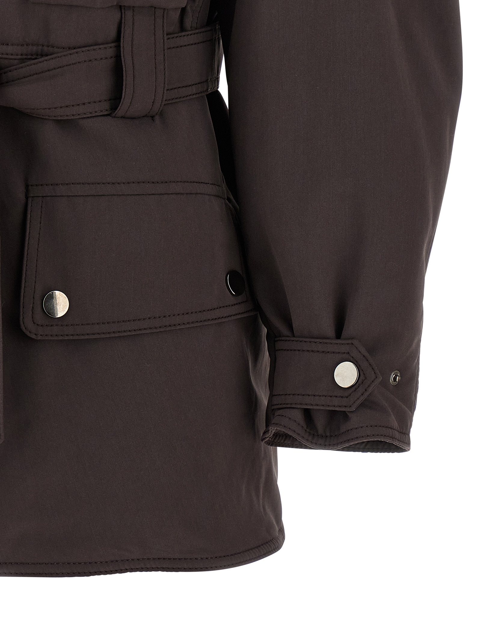 [THE ANDAMANE] Casual Jacket FW25 T182025ATNP252DARKBROWN
