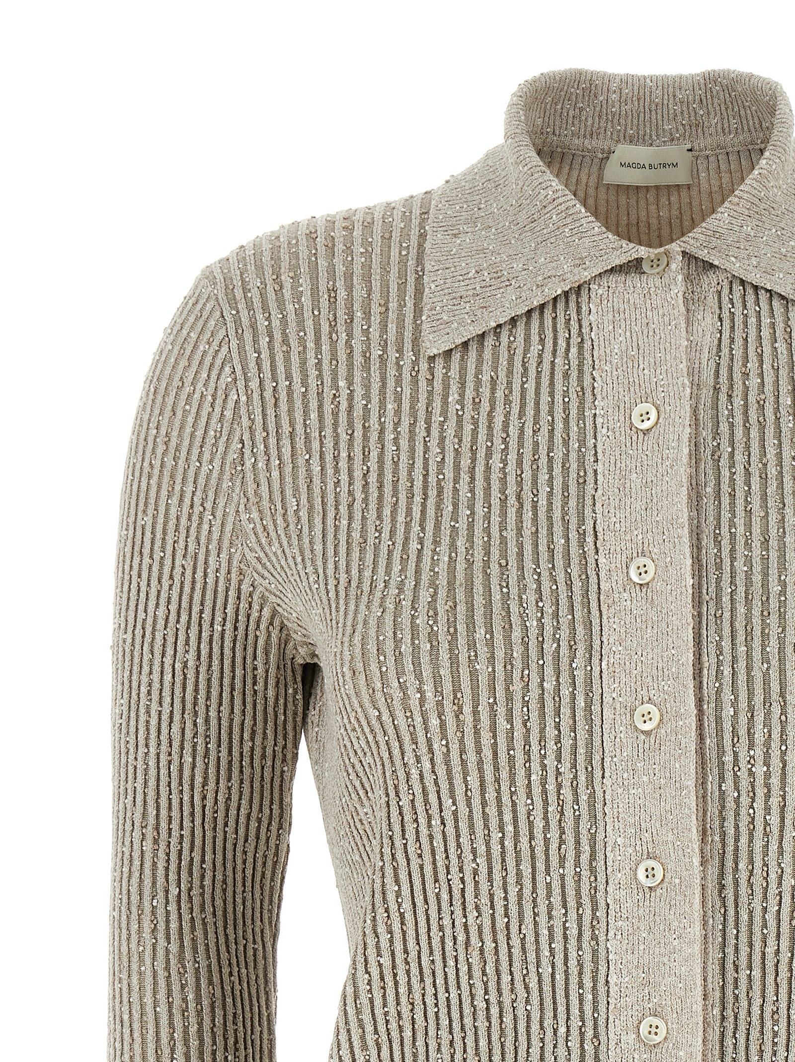 [MAGDA BUTRYM] Cardigan FW25 321725GREY