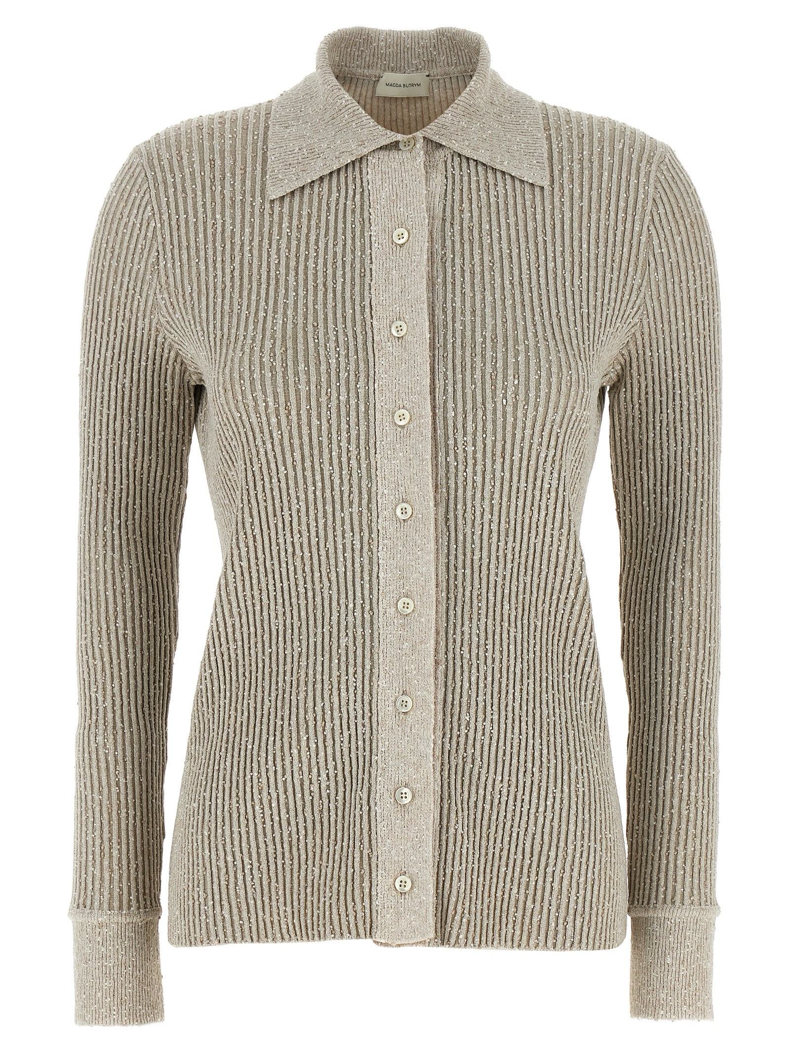 [MAGDA BUTRYM] Cardigan FW25 321725GREY