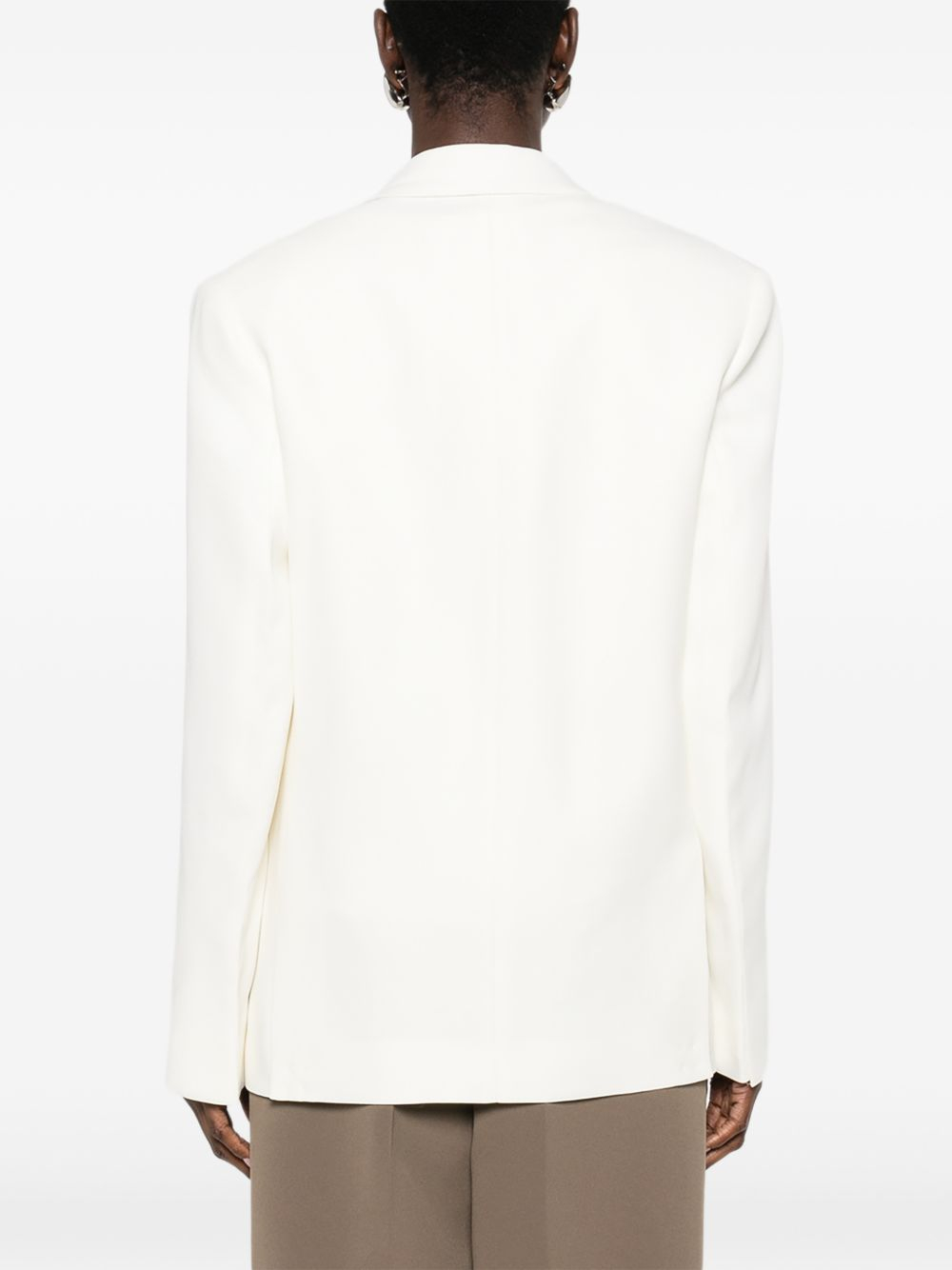 [VICTORIA BECKHAM] Jacket SS26 1126WJK006911CIVORY