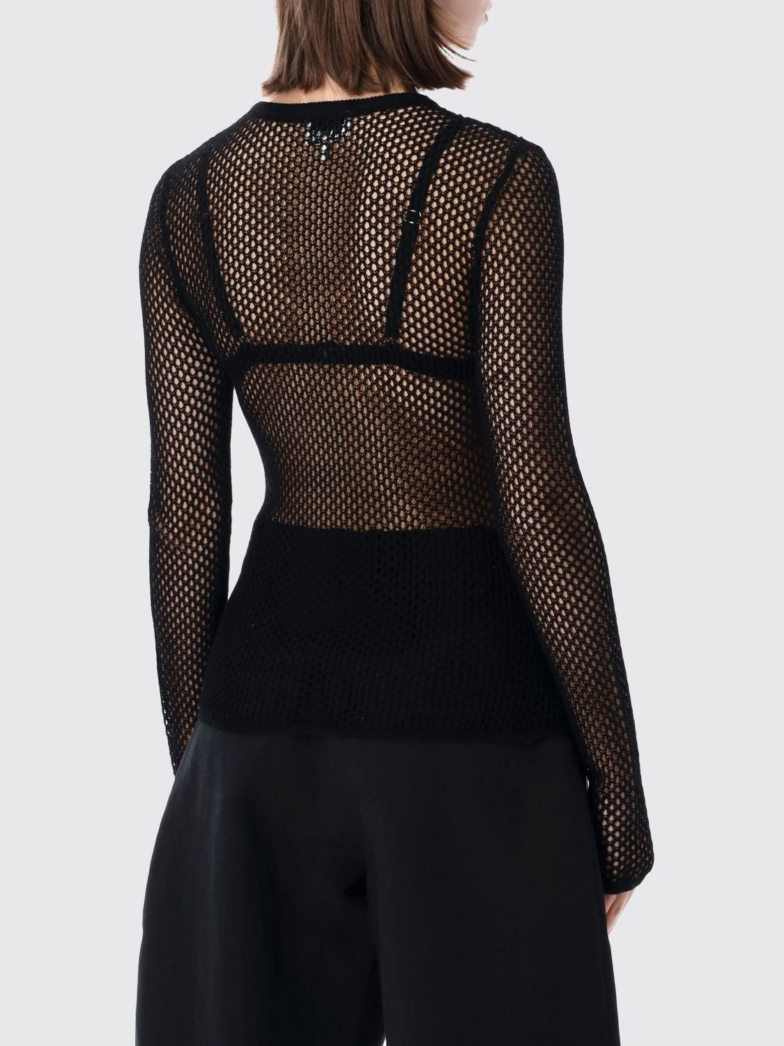 [GANNI] T-shirts Long Sleeve SS26 A1070231 099