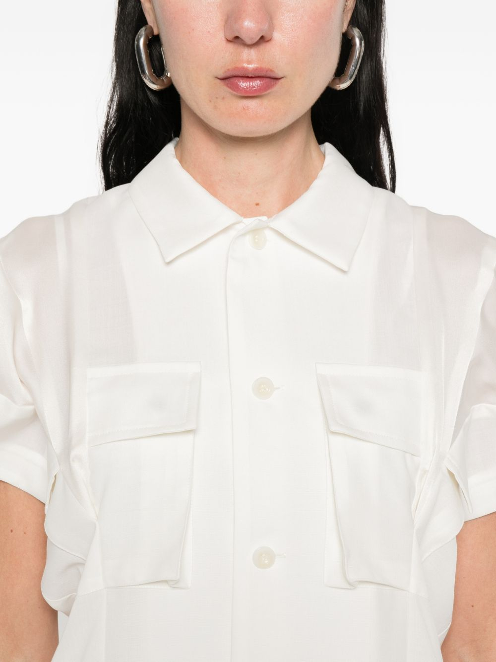 [Sacai] Short sleeve dress SS26 26-08427151