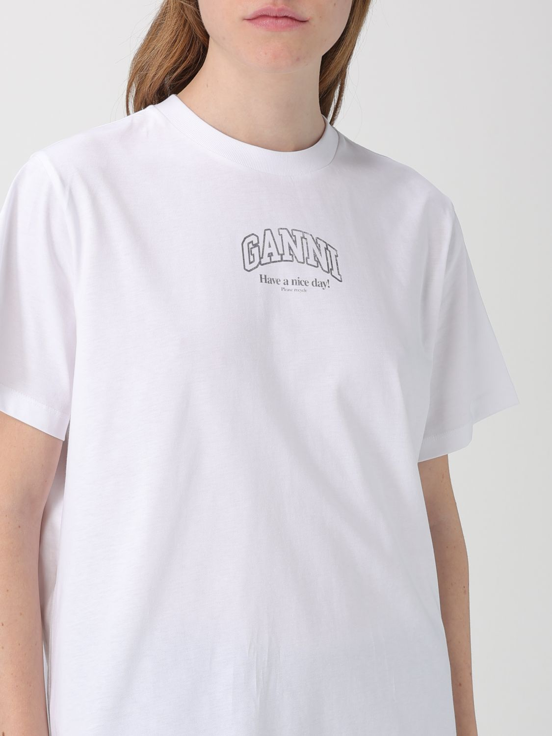 [GANNI] T-shirts Short Sleeve SS26 A1050057 151