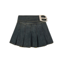 [Balenciaga] Mini skirt FW25 852329TTW763394